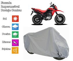 Capa moto NXR 160 BROSS ESDD 100% Impermeável Proteção Total Bezzter