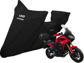 Capa Motocicleta Yamaha Mt 09 Tracer Com Top Case Anti-Risco Capa Motocicleta Yamaha Mt 09 Tracer Com Top Case Anti-Risco