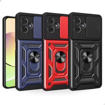 Capa Motorola Anti Impacto Armadura - Vermelho Edge 60 Pro