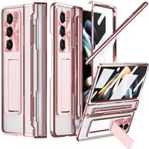 Capa NINKI Luxury Hinged com caneta S para Samsung Z Fold 4 5G