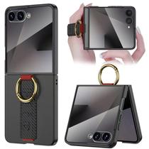 Capa NINKI para Galaxy Z Flip 7 com suporte de anel e alça