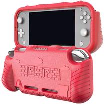Capa Nintendo Switch Lite Case Proteção Shell EVA Vermelho - 123Games