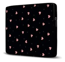Capa Notebook 15.6 Coração: Estilo, Proteção E Leve - Preto