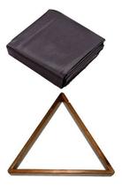 Capa Oficial P/ Mesa 2,80x1,52m Sinuca + Triangulo Madeira