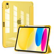 Capa OKP para iPad 11" A16 2025 e 10ª geração 10,9" amarela