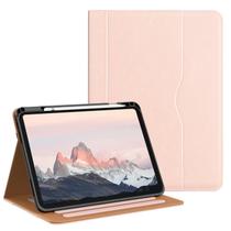 Capa OKP para iPad 11" A16, suporte de couro PU de 11ª e 10ª geração