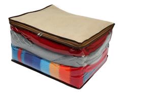 Capa Organizador Premium Bege Multiuso Tnt 50X44X25