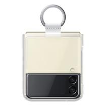 Capa Original Samsung Clear Cover Com Anel Z Flip 3 6.7 F711