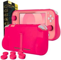 Capa Orzly Grip para Nintendo Switch Lite com suporte rosa Capa Orzly Grip para Nintendo Switch Lite com suporte rosa