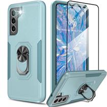 Capa Oterkin para Samsung Galaxy S21 FE 5G com vidro temperado