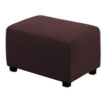 Capa otomana H.VERSAILTEX Retangular Chocolate