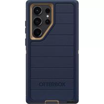 Capa OtterBox Série Defender de camurça azul Galaxy S23 Ultra