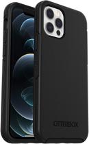 Capa OtterBox Symmetry Preta para iPhone 12/12 Pro