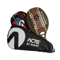 Capa P/ 2 Raquete Beach Tennis BT102 Forro Acolchoado Acte