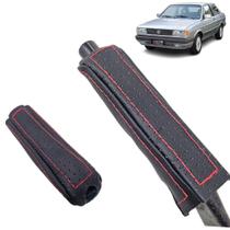 Capa P/ Alavanca Freio de Mão Ondulado Voyage 1994 À 1995 Em Couro