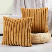 Capa p/ almofada em pelucia wave soft 2 lados - 40x40 cm