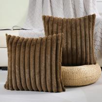 Capa p/ almofada em pelucia wave soft - 50x50 cm