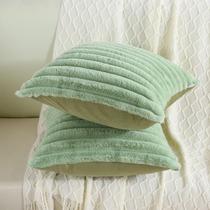 Capa p/ almofada em pelucia wave soft - 50x50 cm