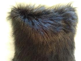 Capa P/ Almofada Pelúcia Pelo Alto Luxo Peluda P/ Decoração