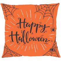 Capa P/ Almofada Veludo Digital Halloween 43m X 43