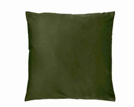 Capa p/ Almofada Veludo Micromink 43 x 43 cm Verde Claro Jolitex