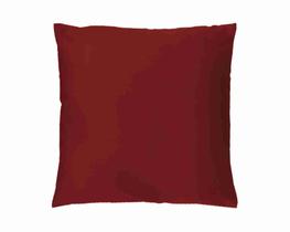 Capa p/ Almofada Veludo Micromink 43 x 43 cm Vermelho Jolitex