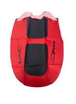Capa p/banco titan 2000 sport preto/vermelho Capa p/banco titan 2000 sport preto/vermelho