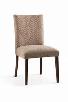 Capa P/ Cadeira Jolitex Veludo Savanna Folhagem Trama 40x60cm