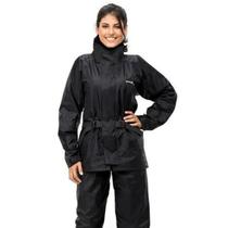 Capa p/chuva nylon fem c/gola preta (g) - pantanei
