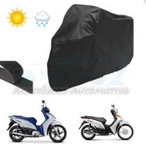 Capa P/ Cobrir Moto Proteção Sol Chuva honda biz