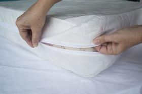 Capa p/ Colchão Anti Acaro Casal 100% Algodão Allergic Center