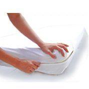 Capa p/ Colchão Anti ácaro Solteiro 100% Algodão