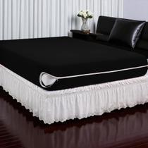 Capa P/ Colchão Casal Queen Com Zíper Malha Gel Luxuosa Capa P/ Colchão Casal Queen Com Zíper Malha Gel Luxuosa