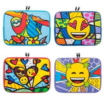 Capa p/ laptop yins neoprene emoji by britto 15.6