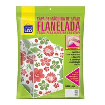 Capa p/ Máquina de Lavar Flanelada GG - Plast Leo UNICA Capa p/ Máquina de Lavar Flanelada GG - Plast Leo UNICA