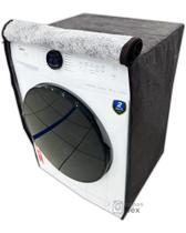 Capa p máquina de lavar midea 12.5kg wi-fi impermeável flex