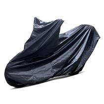 Capa p/ moto bmw f 650 c/ baú traseiro central - nylon permeável ccmny5b