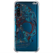 Capa p/ moto g8 power (0099) caveira 16