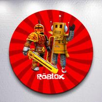 Capa p/ Painel Redondo Game Blox Capa Sublimada de Festa Tamanho Grande ou Mini Decoração Capa p/ Painel Redondo Game Blox Capa Sublimada de Festa Tamanho Grande ou Mini Decoração