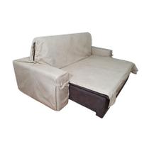 Capa p/ Sofá Retrátil e Reclinável em Acquablock Impermeável - Veste sofás de 1,96m até 2,35m