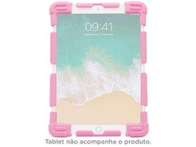 Capa p/ tablet 7" universal silicone rosa un779p GEONAV