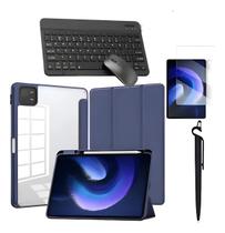 Capa P/ Tablet Mi Pad 7/7 Pro 11.2'' + Pelicula + Teclado