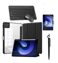 Capa P/ Tablet Mi Pad 7/7 Pro 11.2'' + Pelicula + Teclado