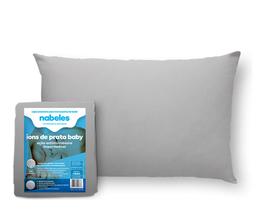 Capa P/ Travesseiro Baby Pillow Íons De Prata Antimicrobiano Resistente à liquidos Nabeles