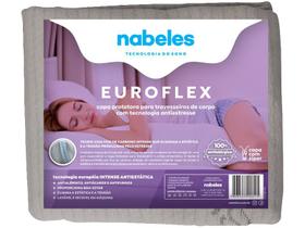 Capa p/ Travesseiro de Corpo Euroflex Antiestresse com Fios De Carbono Nabeles