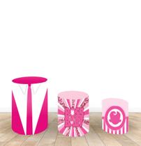 Capa P/ Trio De Mesas Cilindro Poderosa Chefinha 1, 3 Capas