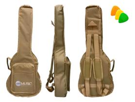 Capa p/ violão baby cargo "giannini" bege ny-600 Capa p/ violão baby cargo "giannini" bege ny-600