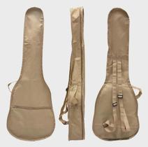 Capa p/ Violão Folk Simples Cor Bege - JPG