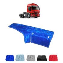 Capa Painel Caminhão IV Strallis Após 2008 Saia Longa - Azul Capa Painel Caminhão IV Strallis Após 2008 Saia Longa - Azul