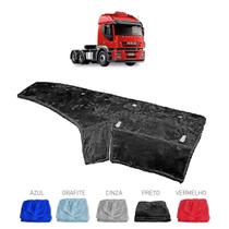 Capa Painel Caminhão IV Strallis Após 2008 Saia Longa Preta Capa Painel Caminhão IV Strallis Após 2008 Saia Longa Preta